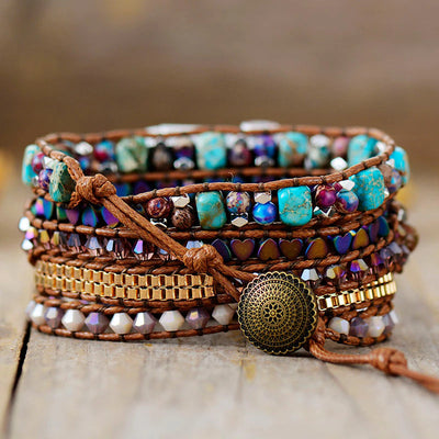 Apple Watch Band - Boho - Stones - Watch Bracelet - Watch Strap-Grace Aura
