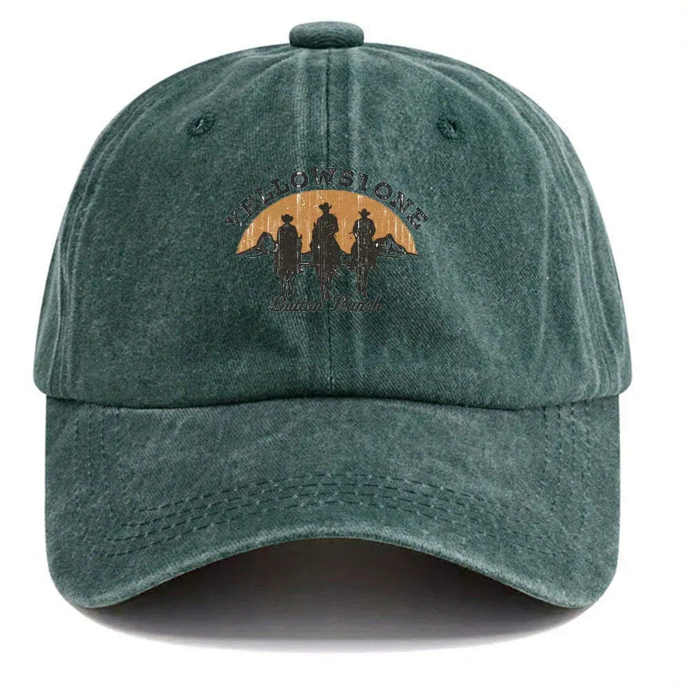 Baseball Cap - Adjustable - Washed - Baseball Hats - Men's Cap-Grace Aura