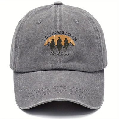 Baseball Cap - Adjustable - Washed - Baseball Hats - Men's Cap-Grace Aura