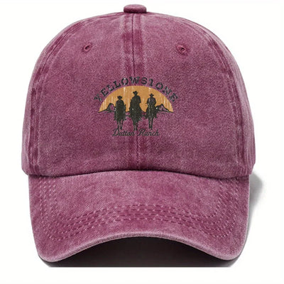 Baseball Cap - Adjustable - Washed - Baseball Hats - Men's Cap-Grace Aura