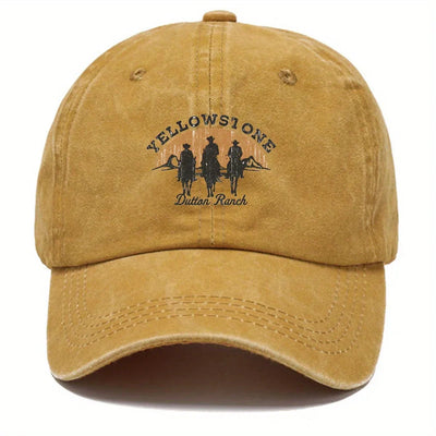 Baseball Cap - Adjustable - Washed - Baseball Hats - Men's Cap-Grace Aura