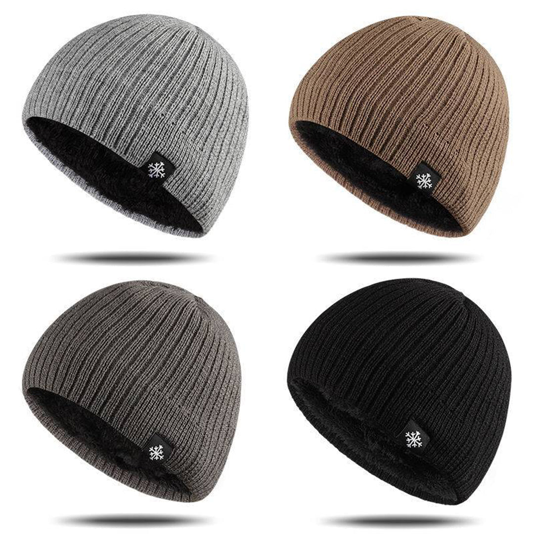 Beanie - Warm - Knitted - Winter Hat - Men's Beanies-Grace Aura