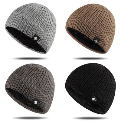 Beanie - Warm - Knitted - Winter Hat - Men's Beanies-Grace Aura