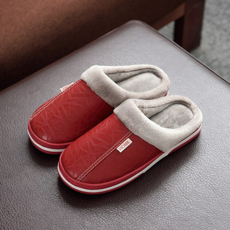 Bergen Indoor Slippers | Warm men's winter slippers-Grace Aura