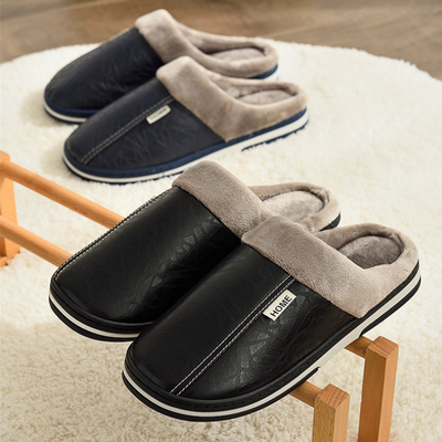 Bergen Indoor Slippers | Warm men's winter slippers-Grace Aura
