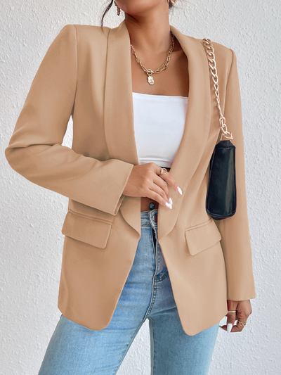Blazer | Open Front | Classic | Women's Blazer | Women's Jacket-Grace Aura