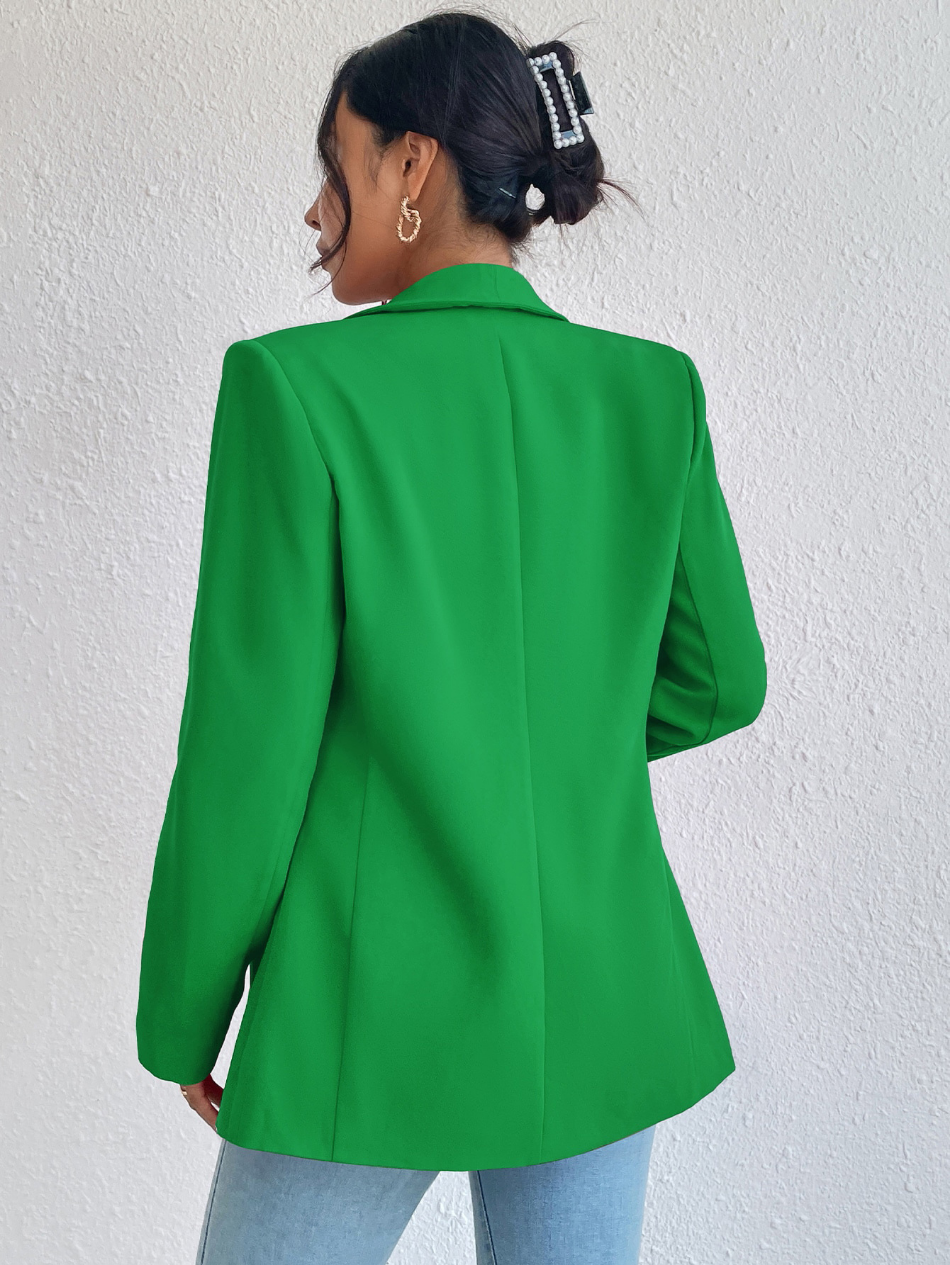 Blazer | Open Front | Classic | Women's Blazer | Women's Jacket-Grace Aura