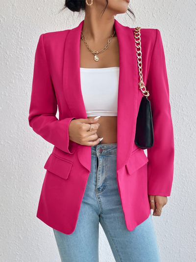 Blazer | Open Front | Classic | Women's Blazer | Women's Jacket-Grace Aura