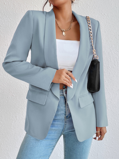 Blazer | Open Front | Classic | Women's Blazer | Women's Jacket-Grace Aura