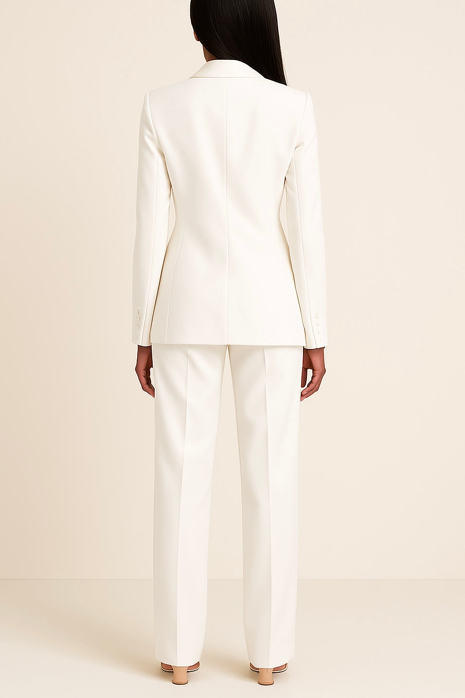 Blazer and Trouser Set | Formal | Wide Leg | Co-Ord Set | Women's Suit-Grace Aura