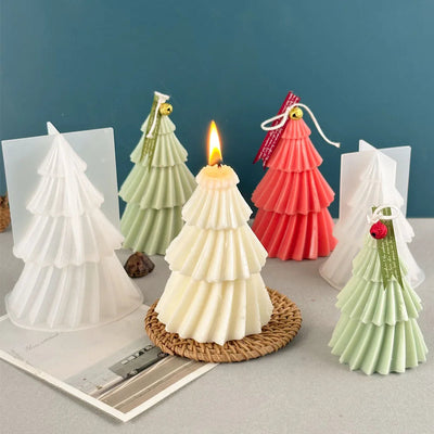 Candle Mold | Decorative | Christmas Tree | DIY Candles | Candle Moulds Christmas-Grace Aura