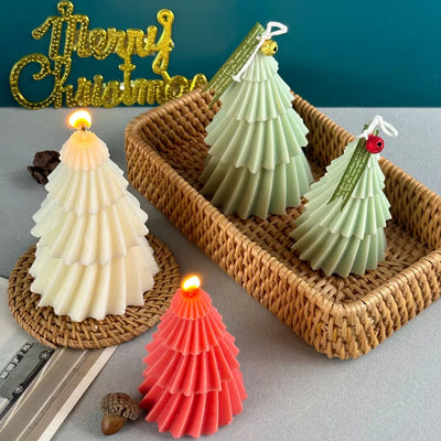 Candle Mold | Decorative | Christmas Tree | DIY Candles | Candle Moulds Christmas-Grace Aura