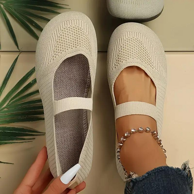 Canvas Shoes, Lightweight, Slip On, Flats, Shoes for Summer-Grace Aura