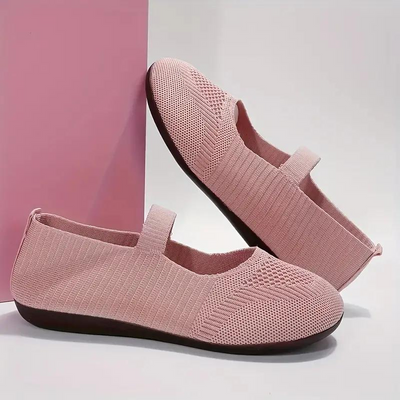 Canvas Shoes, Lightweight, Slip On, Flats, Shoes for Summer-Grace Aura