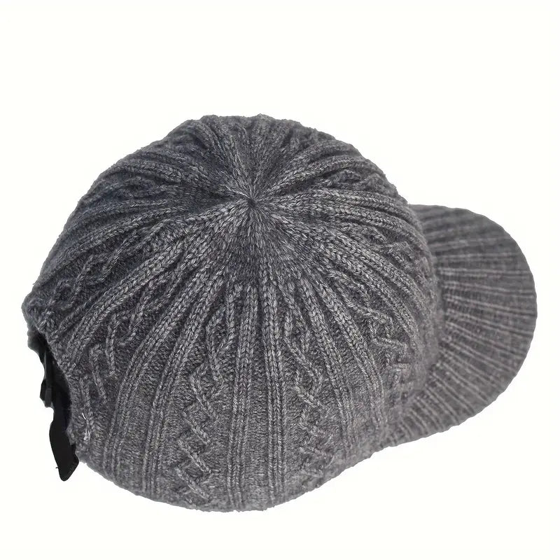 Cap - Unisex - Adjustable - Knitted Cap - Men's Cap-Grace Aura
