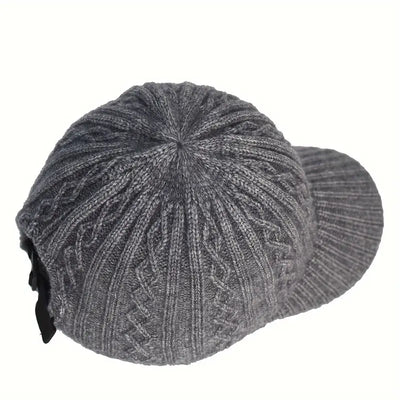 Cap - Unisex - Adjustable - Knitted Cap - Men's Cap-Grace Aura