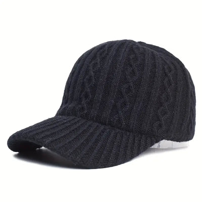 Cap - Unisex - Adjustable - Knitted Cap - Men's Cap-Grace Aura
