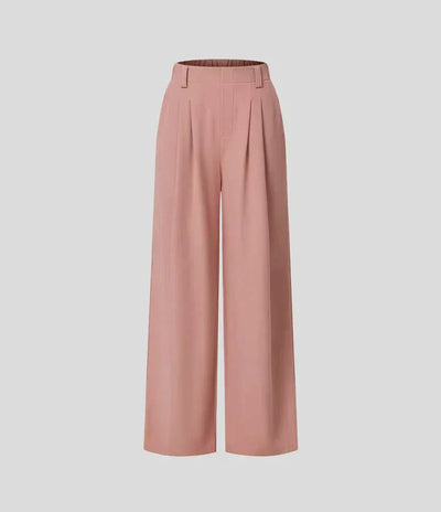 Celine - Slacks with High Waist for Women Versatile Clothing-Grace Aura
