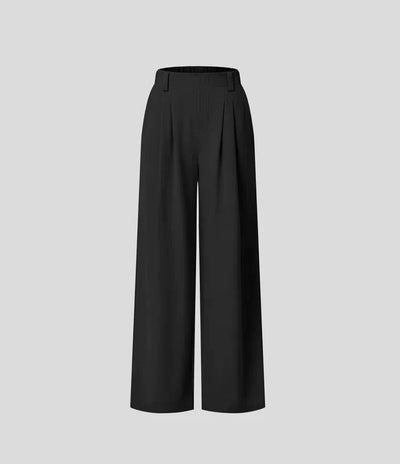 Celine - Slacks with High Waist for Women Versatile Clothing-Grace Aura