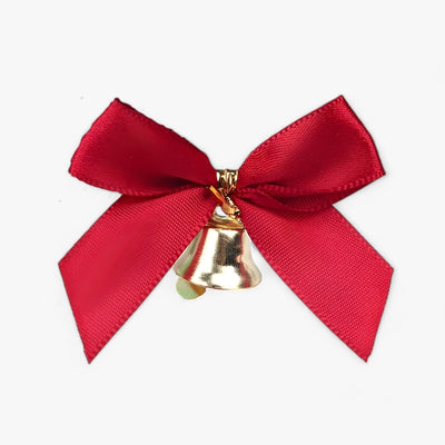CharmBow - Decoration Christmas tree bow with small bells-Grace Aura