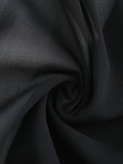 Chiffon Blouse - Women's Lightweight Tie-Front Chiffon Cardigan-Grace Aura