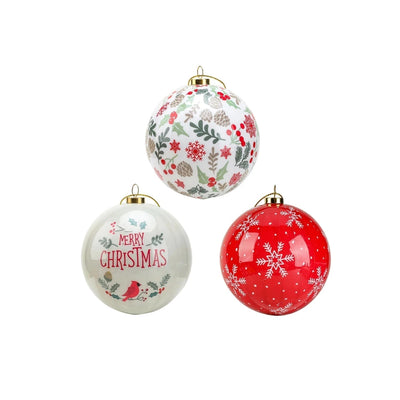 Christmas Baubles - Cute - Snowman - Christmas Ornaments - Christmas Tree Balls-Grace Aura