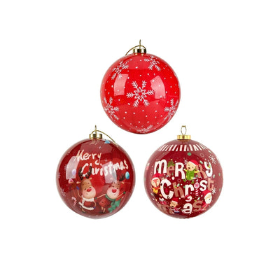 Christmas Baubles - Cute - Snowman - Christmas Ornaments - Christmas Tree Balls-Grace Aura