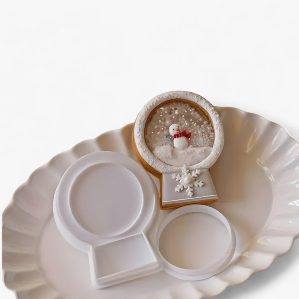 Christmas Biscuit Cutter | Double-Layer | Gingerbread | Christmas Biscuit Stamp | Christmas Baking-Grace Aura