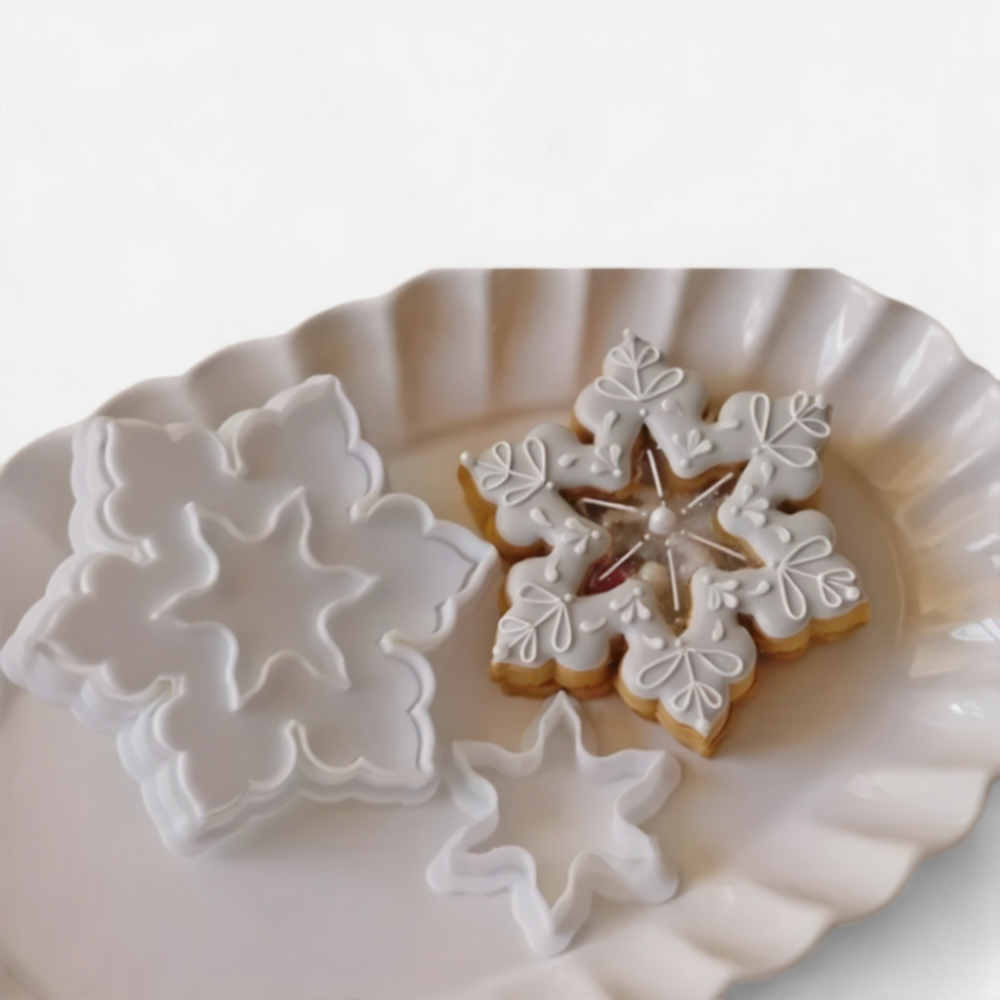 Christmas Biscuit Cutter | Double-Layer | Gingerbread | Christmas Biscuit Stamp | Christmas Baking-Grace Aura