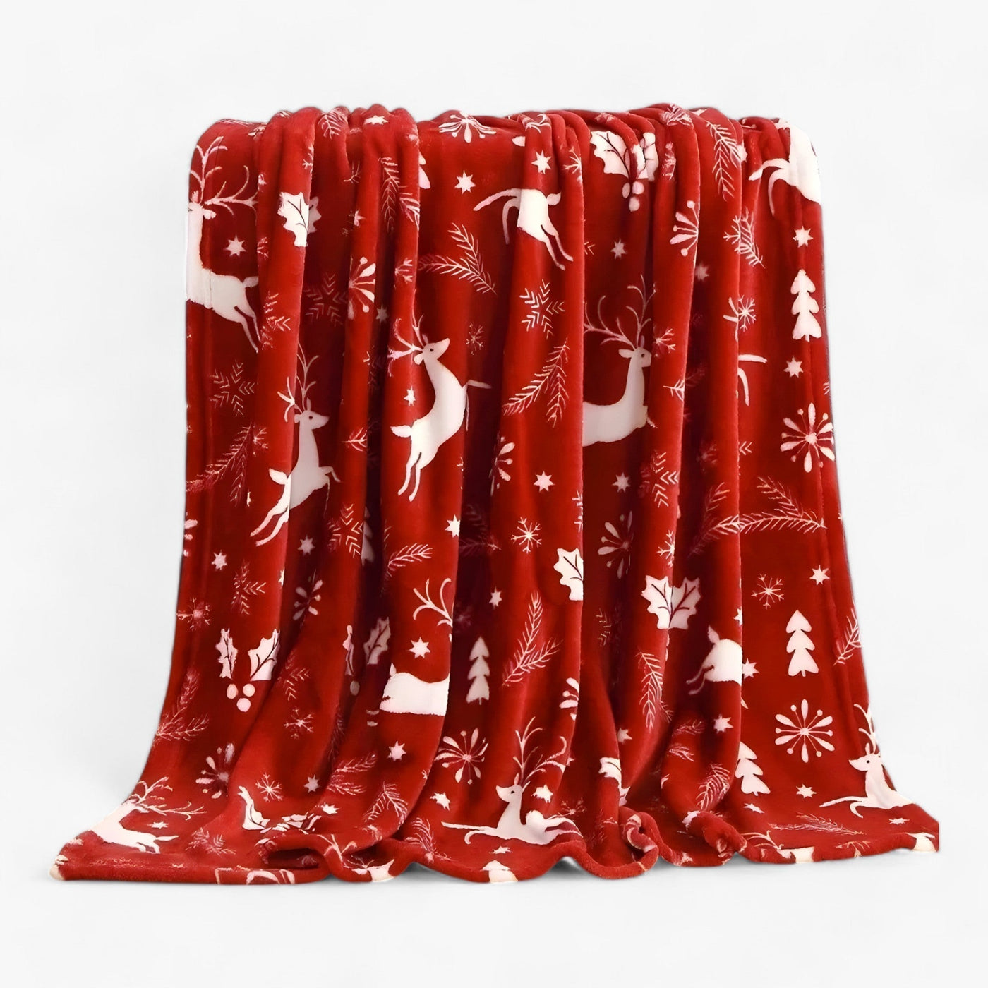 Christmas Blanket | Cozy | Fleece | Xmas Throw Blankets | Christmas Throws for Couch-Grace Aura