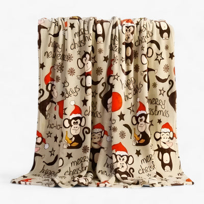 Christmas Blanket | Cozy | Fleece | Xmas Throw Blankets | Christmas Throws for Couch-Grace Aura