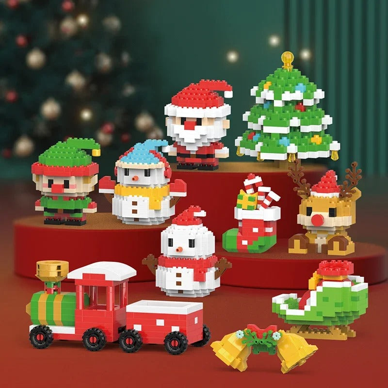 Christmas Building Blocks - DIY Christmas Building Kit Toy Sets-Grace Aura