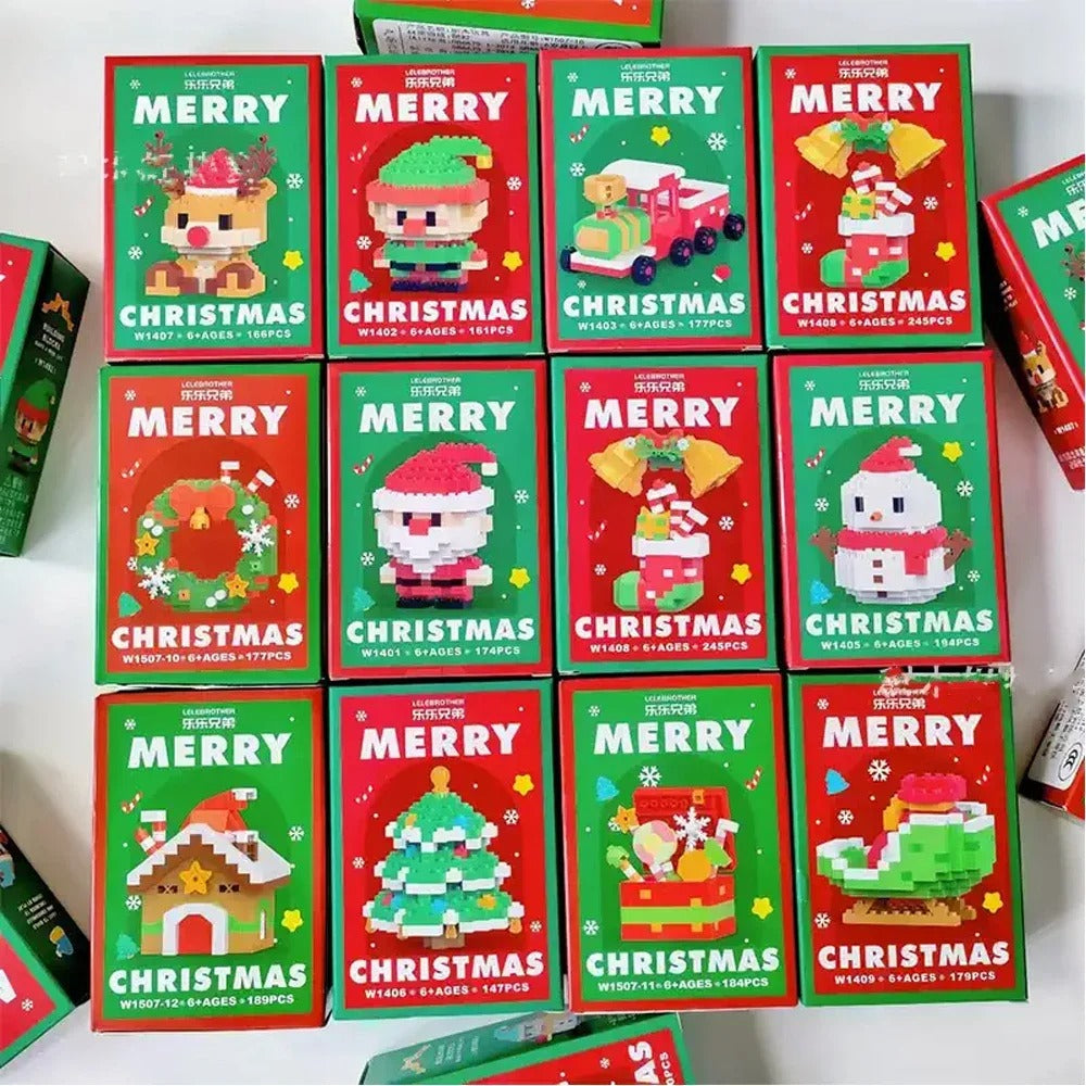 Christmas Building Blocks - DIY Christmas Building Kit Toy Sets-Grace Aura