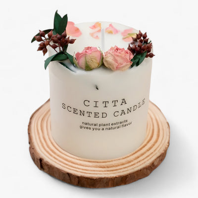 Christmas Candles - Natural Scented Candle Christmas Decorations-Grace Aura