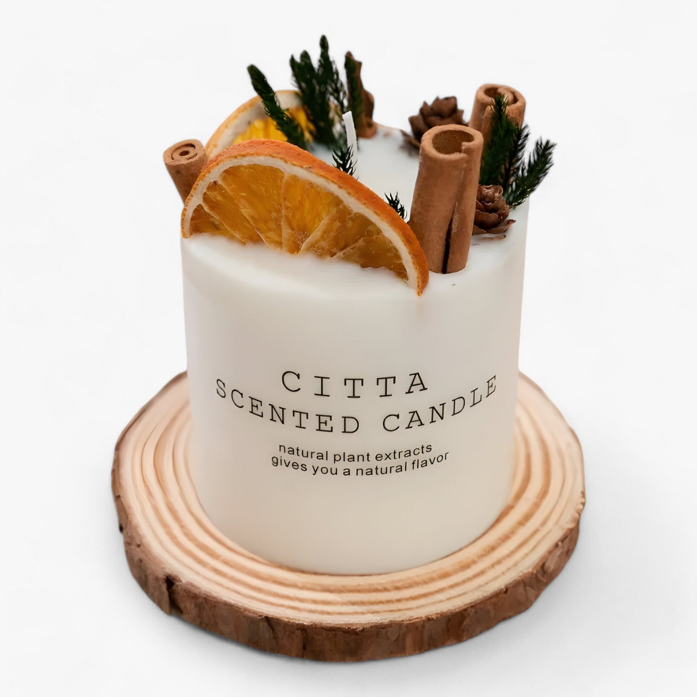 Christmas Candles - Natural Scented Candle Christmas Decorations-Grace Aura