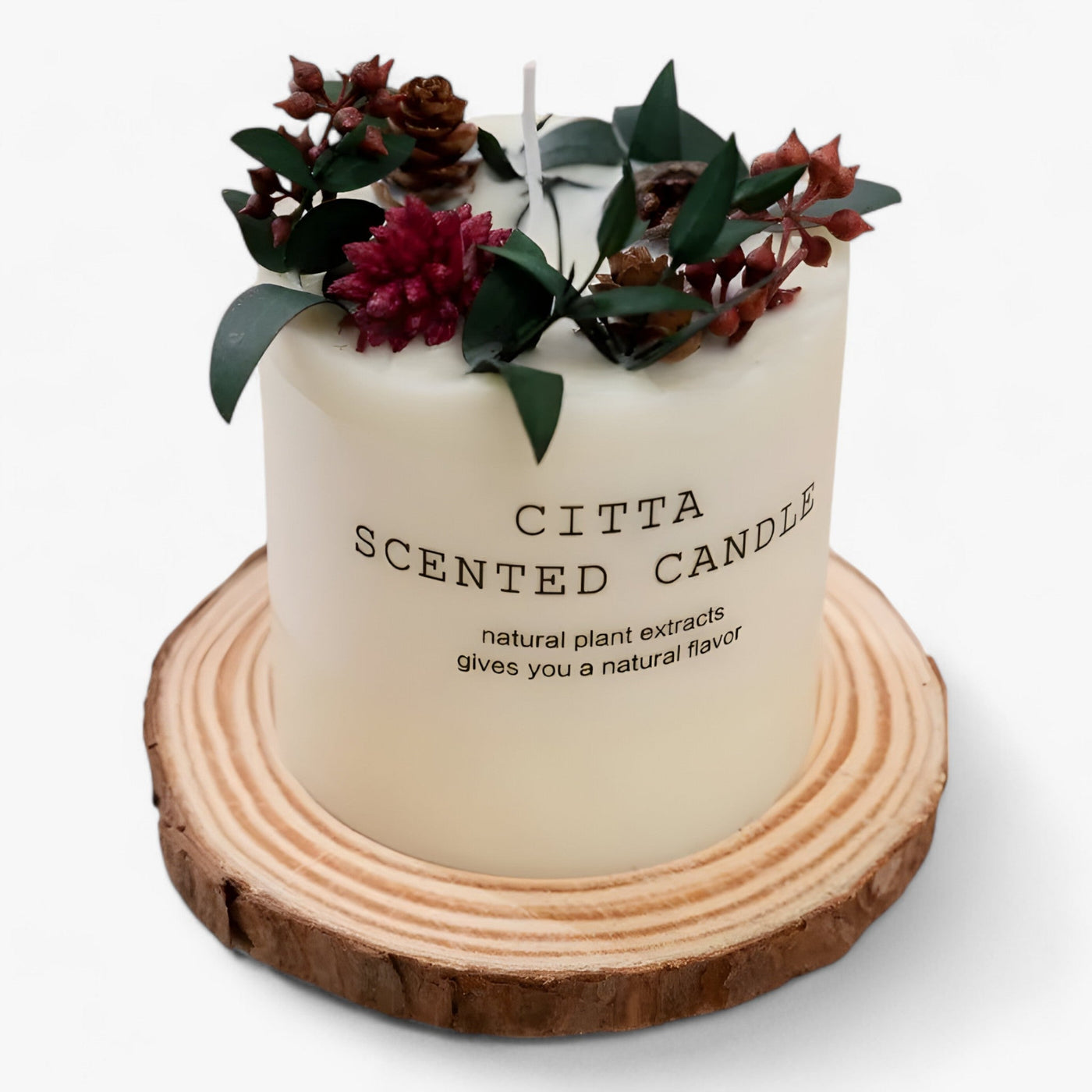 Christmas Candles - Natural Scented Candle Christmas Decorations-Grace Aura