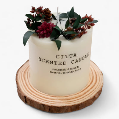 Christmas Candles - Natural Scented Candle Christmas Decorations-Grace Aura