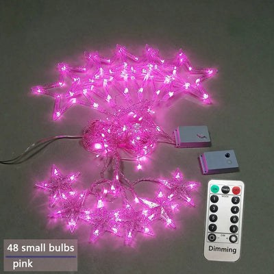 Christmas Curtain Lights | LED | Star Lights | Christmas Window Lights | Christmas Lights-Grace Aura