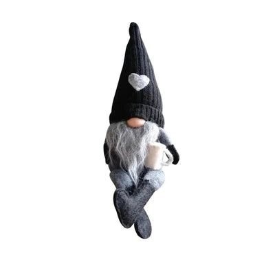 Christmas Gnome - Nordic - Sitting - Scandinavian Gnomes - Tomte Gnomes-Grace Aura