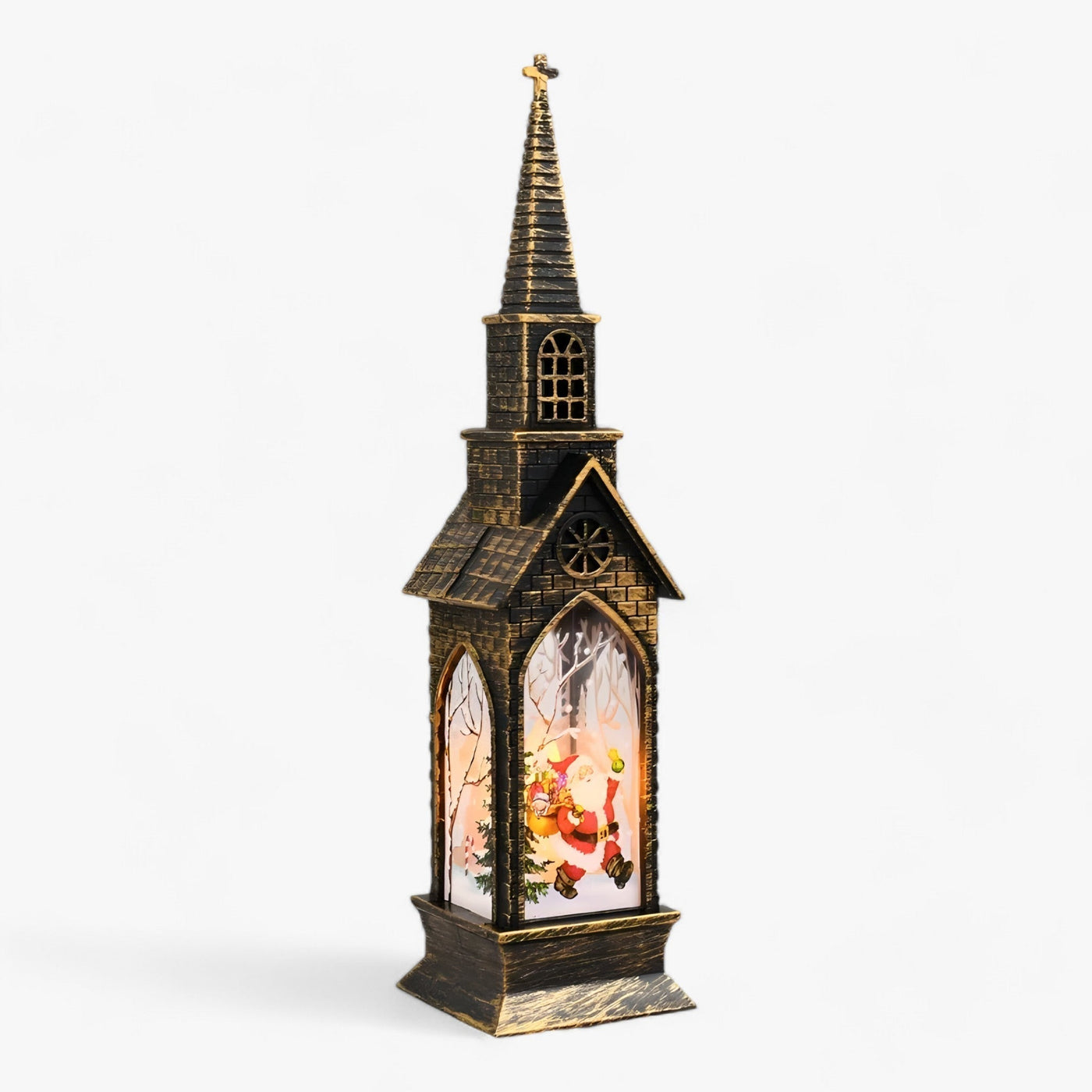 Christmas Lantern - Decoration - Light-Up - LED Lantern - Festive Lantern-Grace Aura