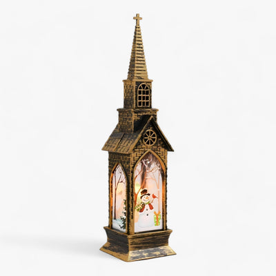 Christmas Lantern - Decoration - Light-Up - LED Lantern - Festive Lantern-Grace Aura