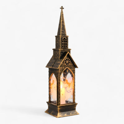 Christmas Lantern - Decoration - Light-Up - LED Lantern - Festive Lantern-Grace Aura