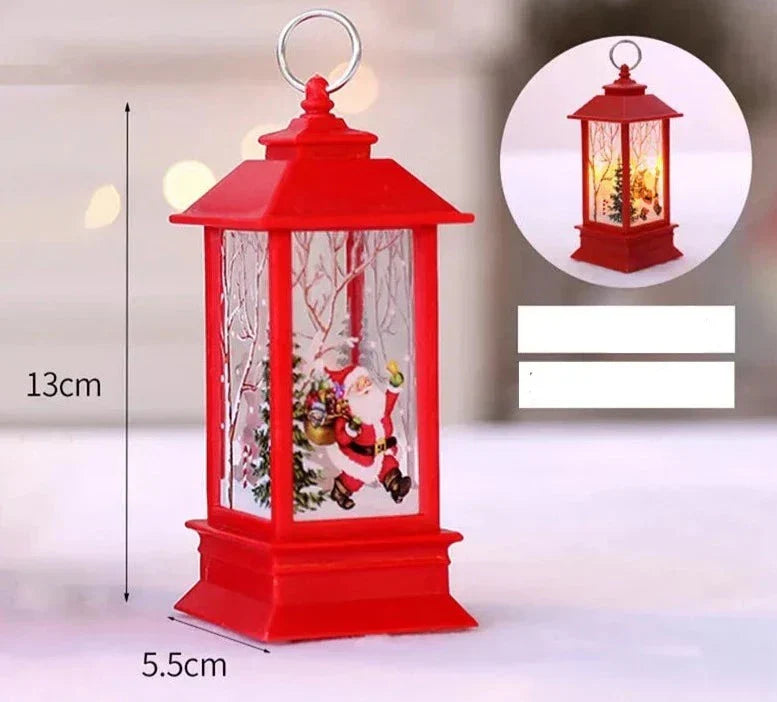 Christmas Lantern | Wireless | LED Light | Christmas Light | Christmas Decor-Grace Aura