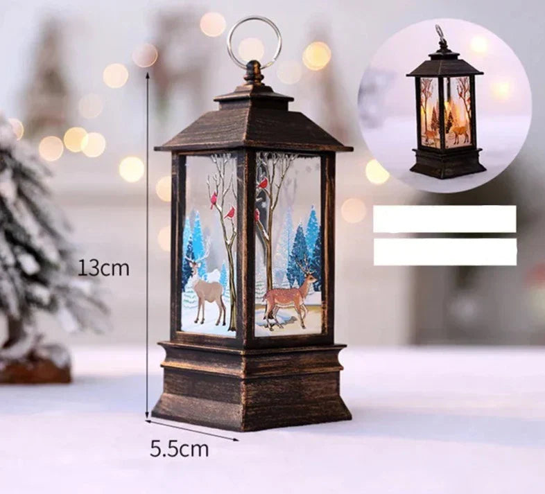 Christmas Lantern | Wireless | LED Light | Christmas Light | Christmas Decor-Grace Aura