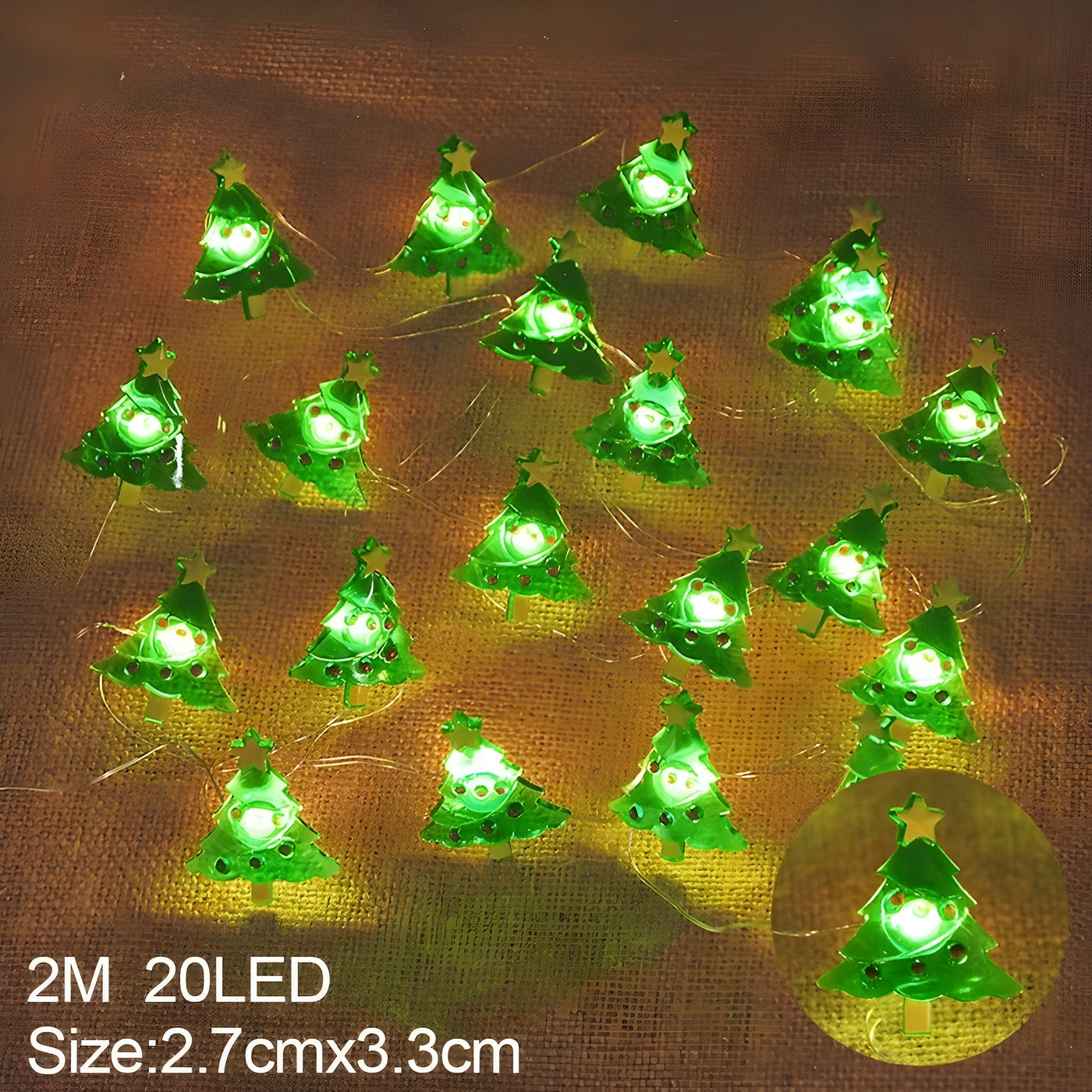 Christmas Lights - Festive LED Christmas Decoration String Lights-Grace Aura