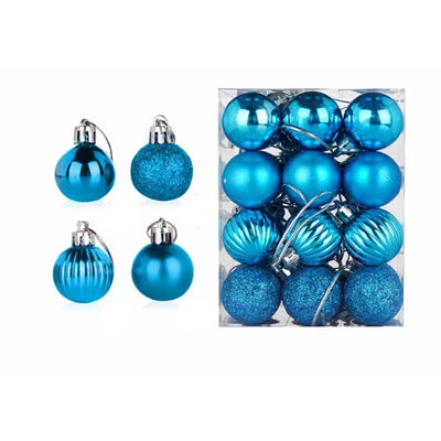 Christmas Tree Baubles - Colorful Christmas Ball Ornament Set-Grace Aura