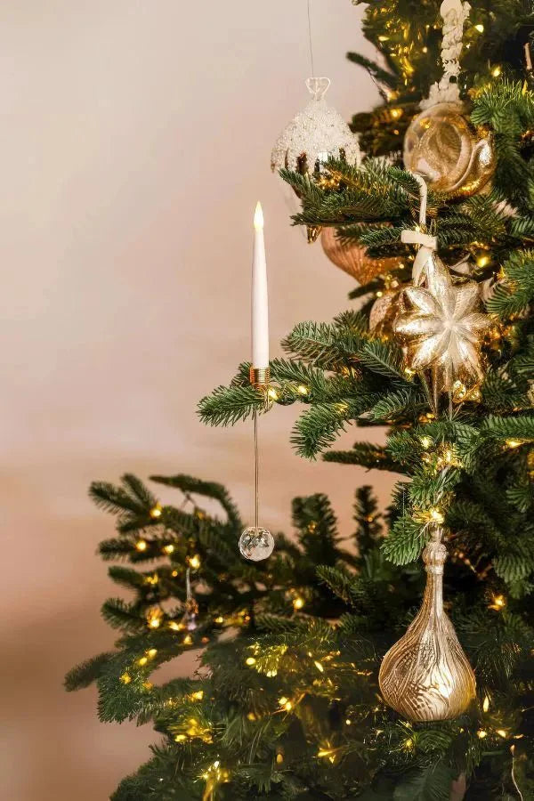 Christmas Tree Candles - Wireless LED Candle Xmas Tree Lights with Clip-On-Grace Aura