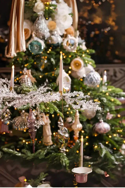 Christmas Tree Candles - Wireless LED Candle Xmas Tree Lights with Clip-On-Grace Aura