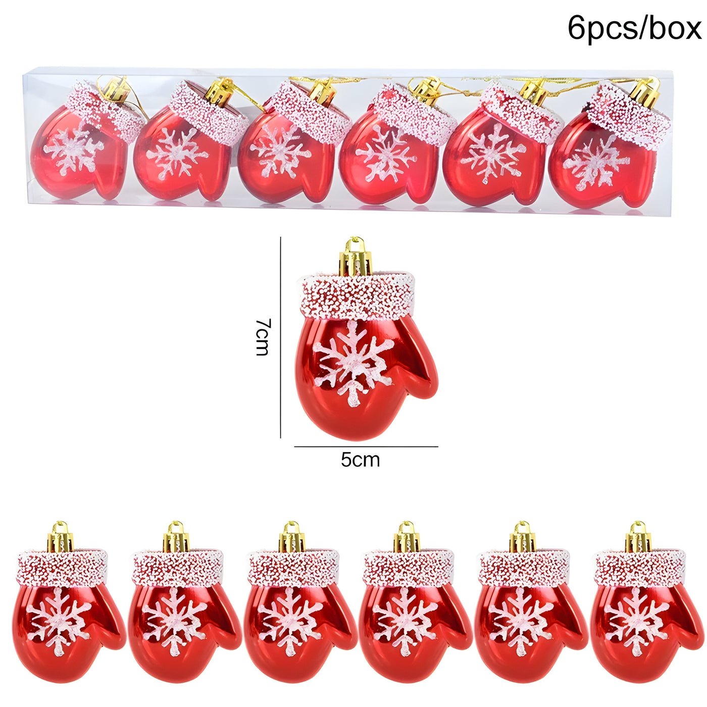 Christmas Tree Ornaments - Hanging - Candy Decor - Christmas Baubles - Christmas Decoration-Grace Aura