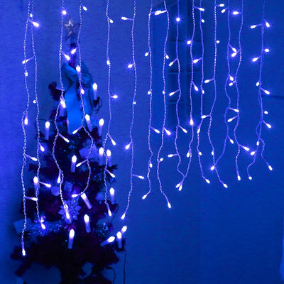 Christmas Window Lights - Hanging Indoor Outdoor Christmas String Lights-Grace Aura